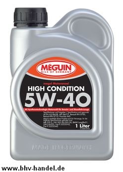 Meguin High Condition 5W40 1 Liter