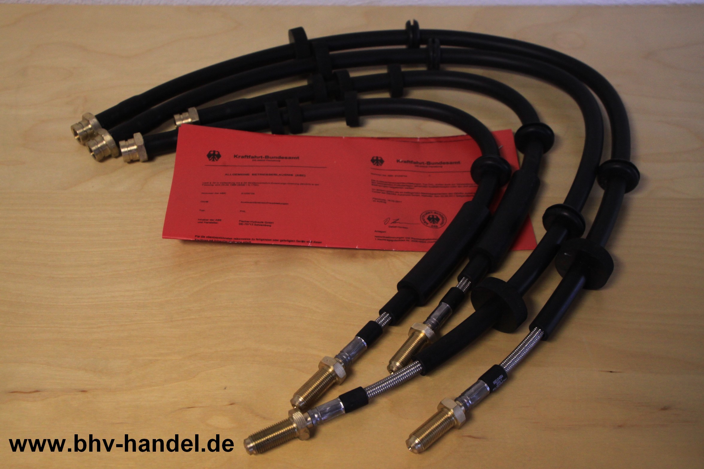 Audi RS6 (4G) Stahlflexbremsschläuche