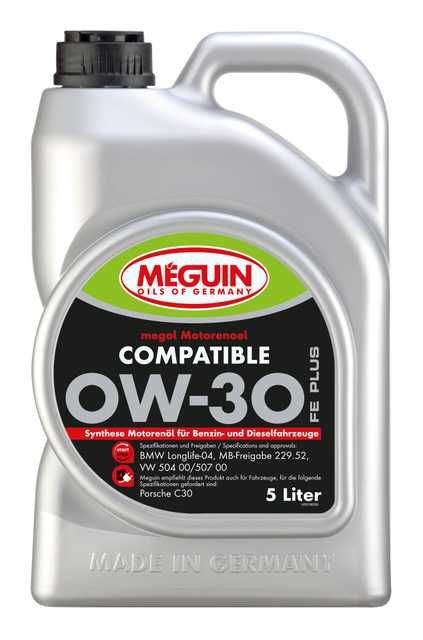 Meguin Motorenöl Compatible SAE 0W30 FE Plus